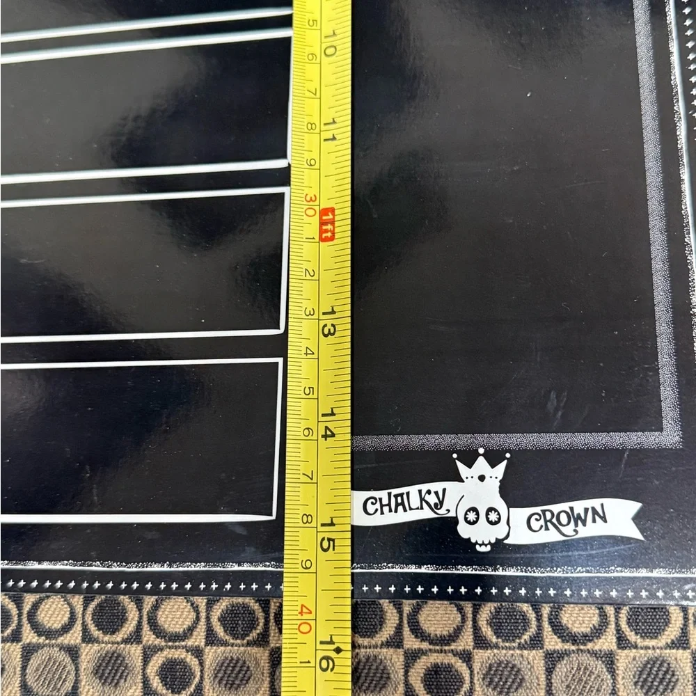 Weekly Menu Magnetic, Erasable Chalkboard - Picture 3 of 4